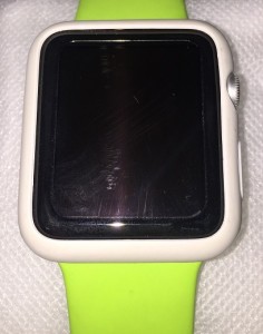 iWatch כיסוי מגן סיליקון לבן
